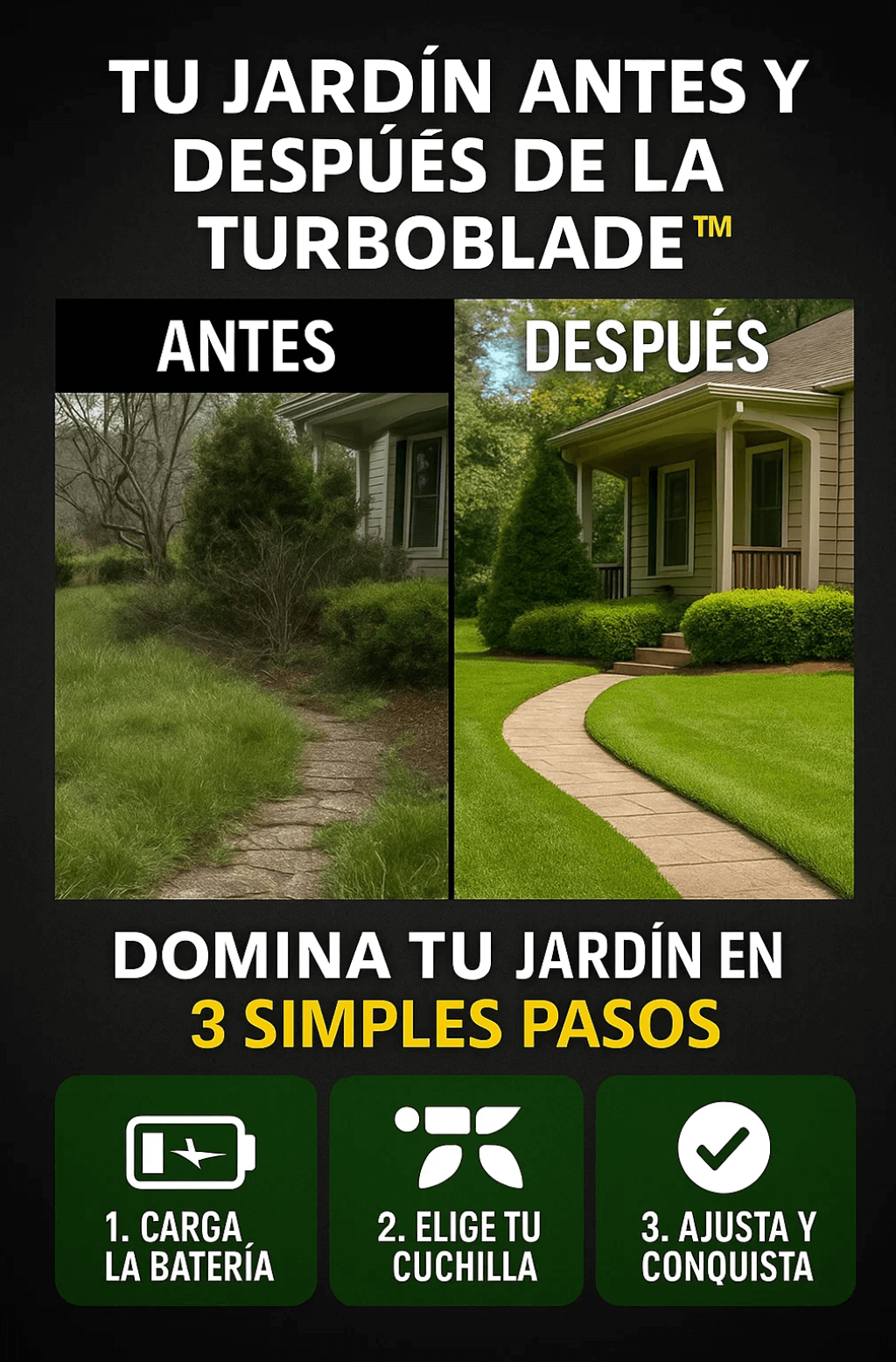 🌿 Podadora Eléctrica Multiusos — Corta Ramas, Césped y Arbustos sin Esfuerzo