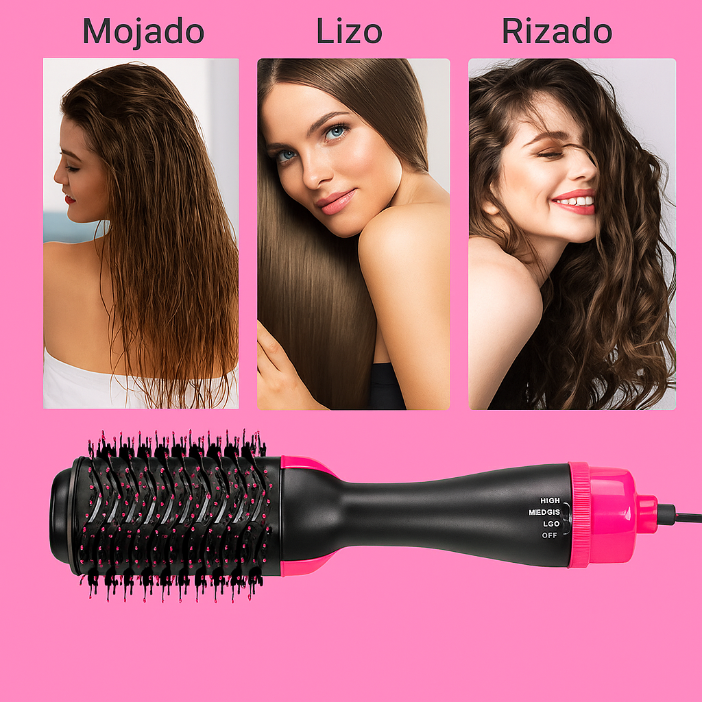 CEPILLO DE AIRE IONICO 4 EN 1