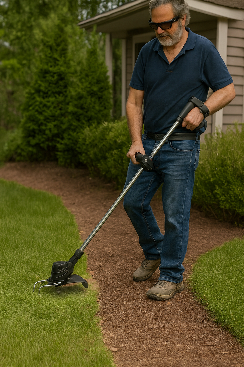 🌿 Podadora Eléctrica Multiusos — Corta Ramas, Césped y Arbustos sin Esfuerzo